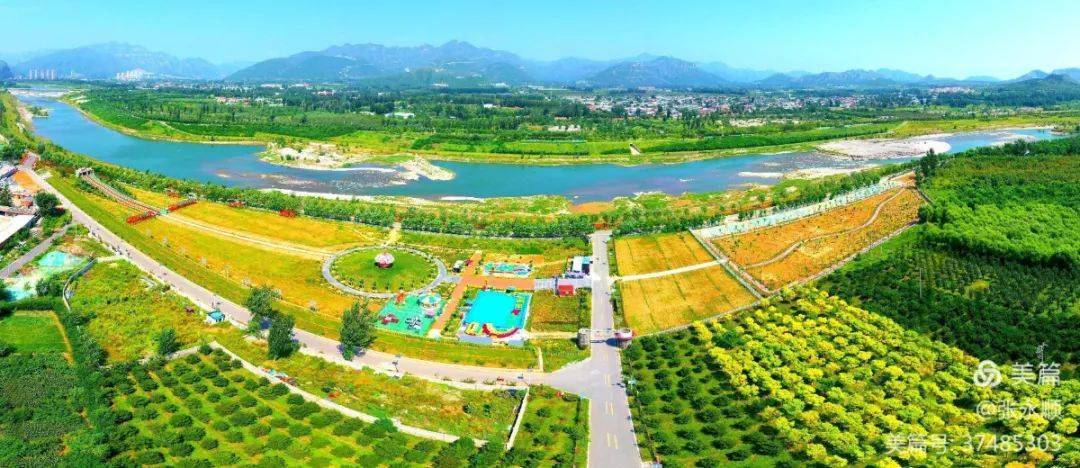 【大美房山】大石窝镇拒马河畔 生态景观五彩斑斓