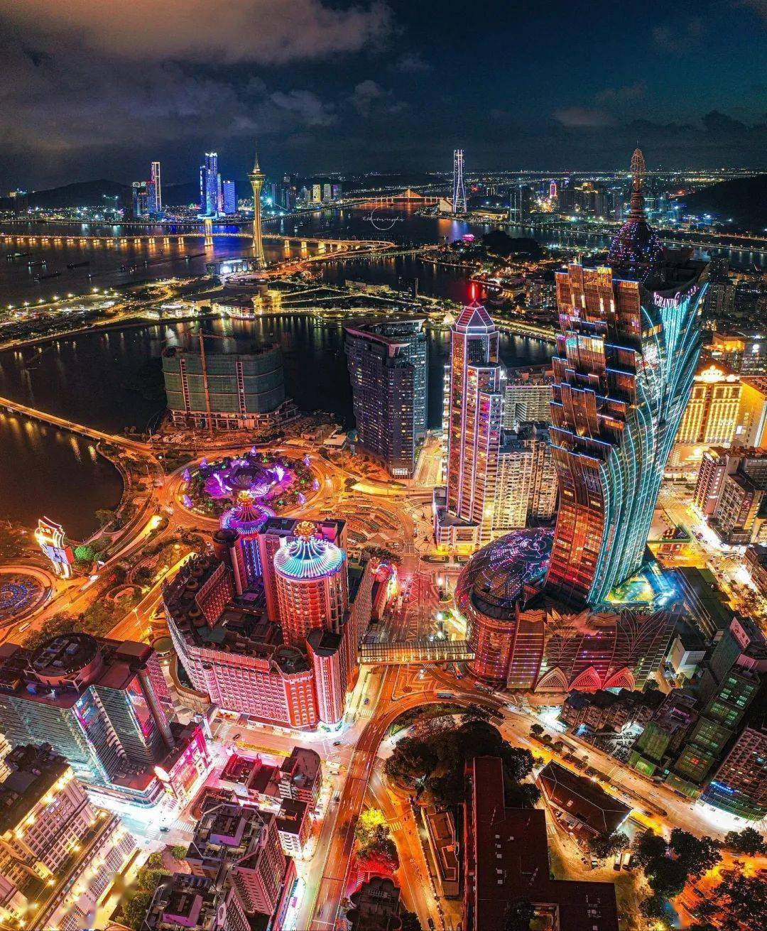 澳门6大中秋赏月观星圣地每一帧都美成壁纸