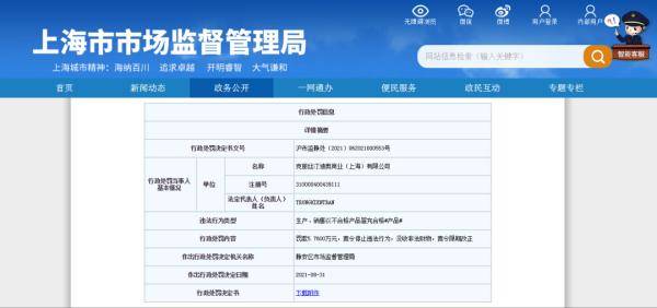 市场|召回！罚款！多个知名大牌被查出...