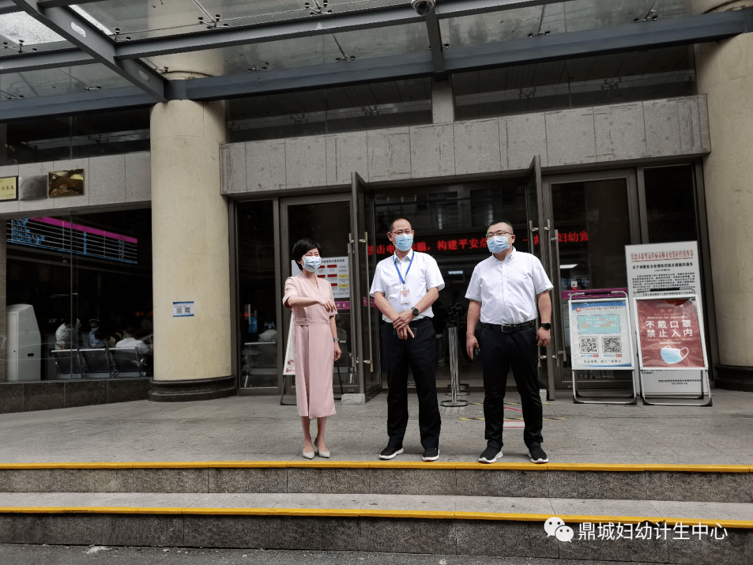 宋雨泓到鼎城妇幼督导检查文明城市创建工作