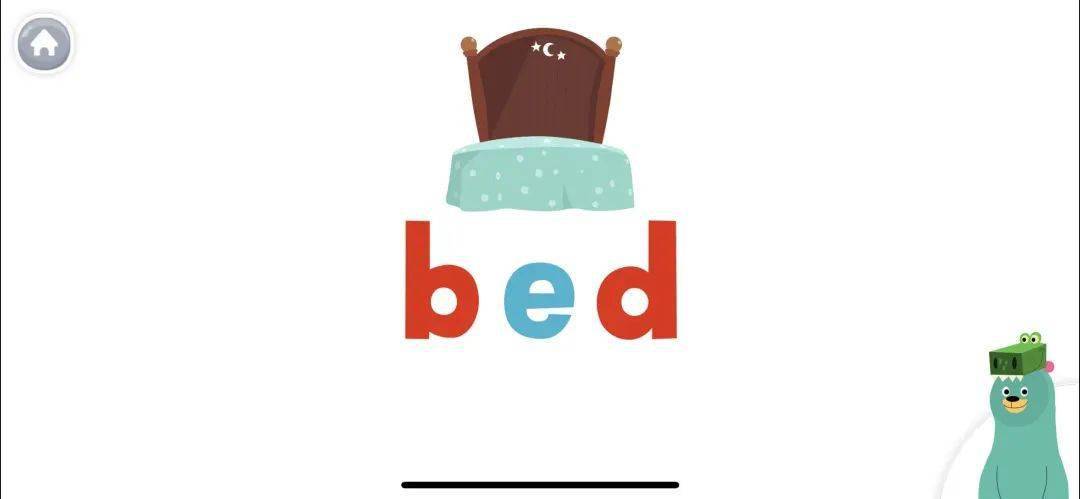 教完后再做个练习:这个阶段还是首字母训练,只不过它逐渐过渡到单词