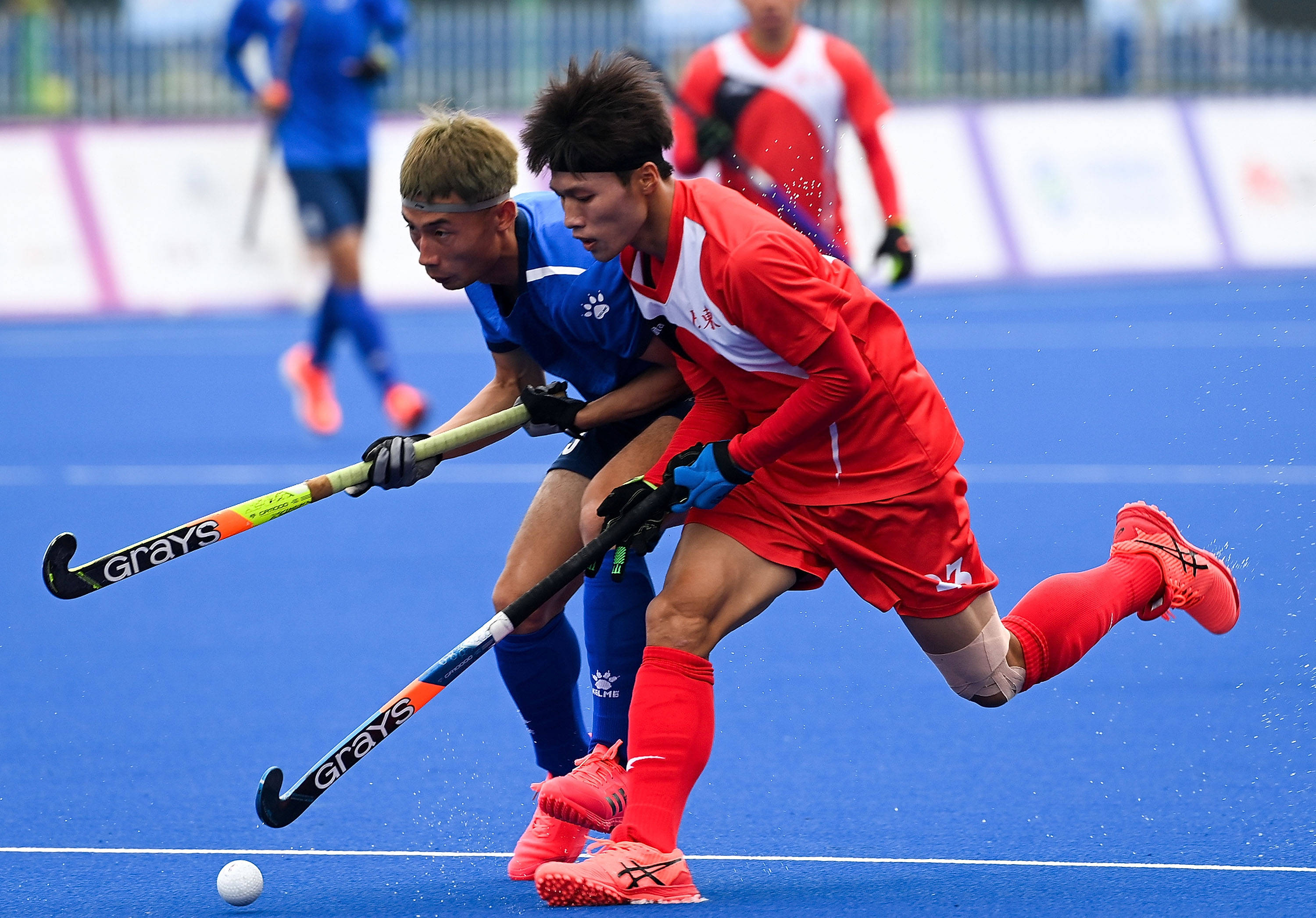 曲棍球——男子小组赛:广东队胜北京队