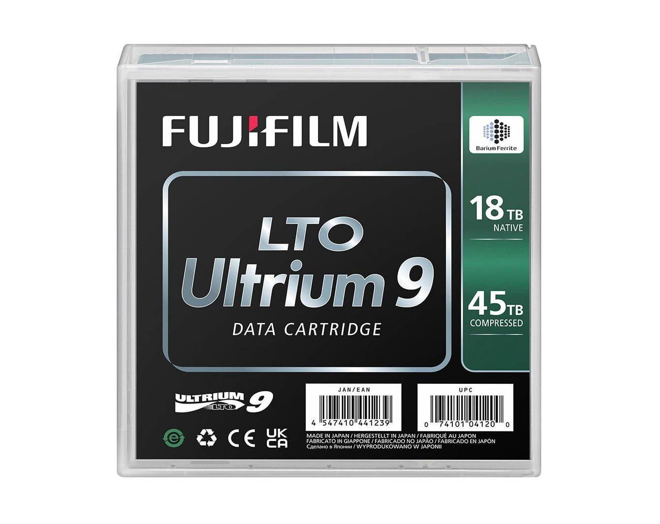 富士胶片推出 lto ultrium 9 数字磁带,最大可存储 45tb 数据