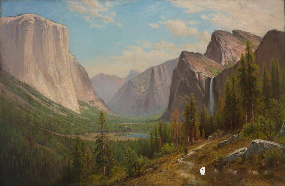 油画风景基础写生时为什么远处山偏蓝色