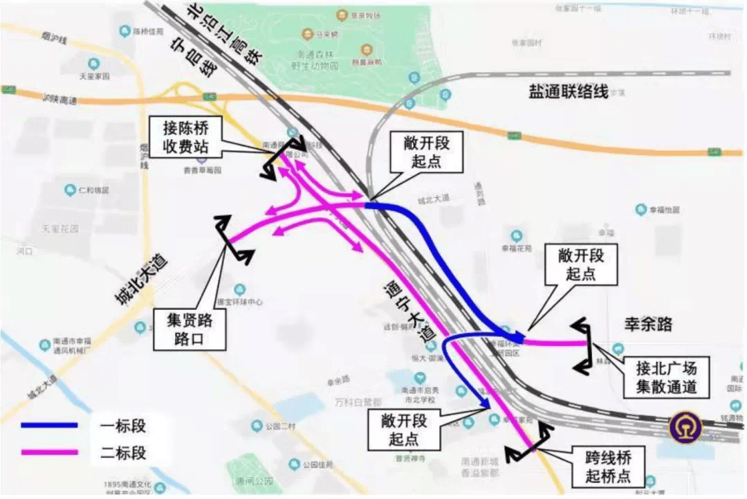 南通这条道路将进行快速化改造_幸余路