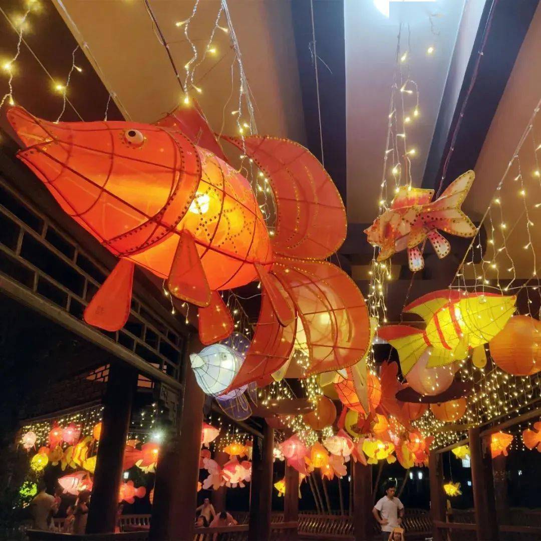 鱼灯会展览粤剧曲艺荟顺峰山公园文化盛宴开show