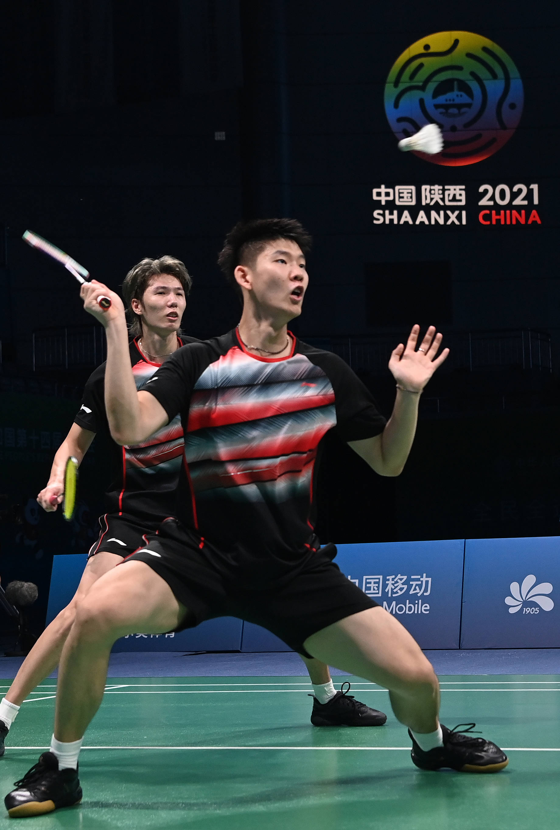 羽毛球——男双半决赛:李俊慧/刘雨辰晋级_郑思维