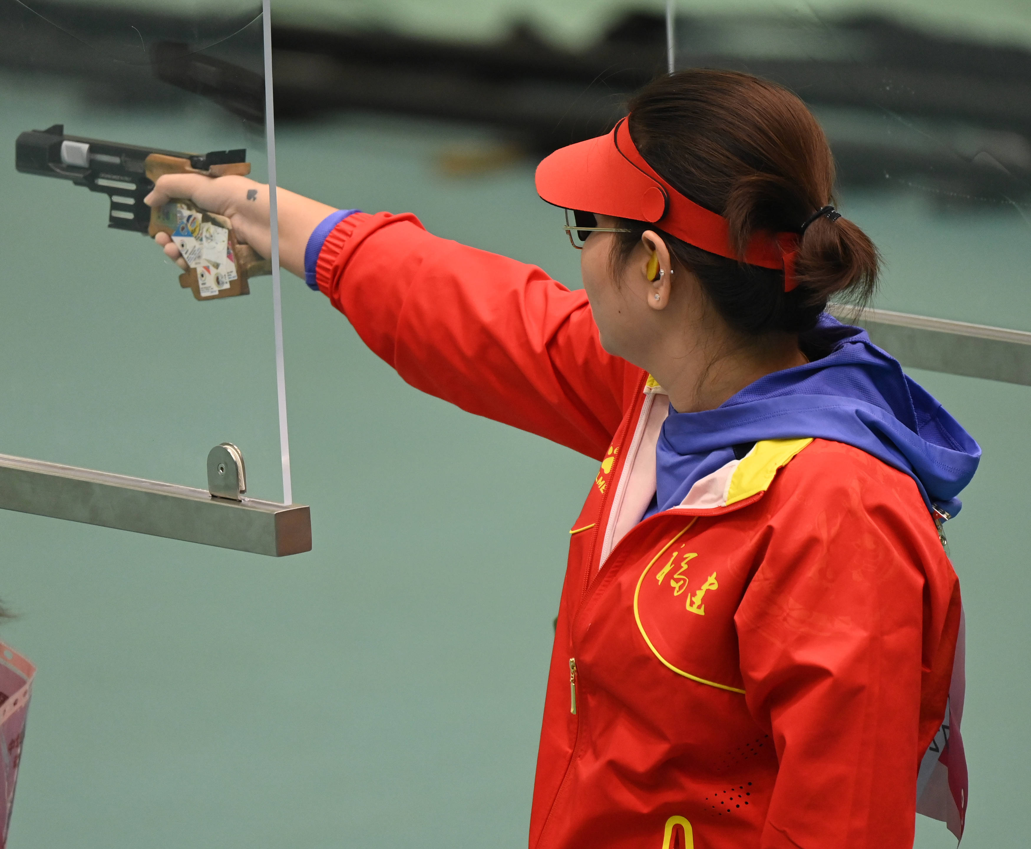 射击女子25米运动手枪决赛赛况