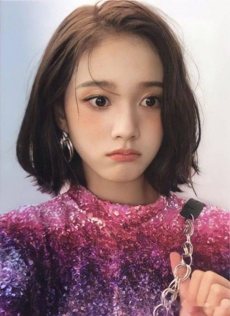 其实真的很讨厌自己短发的这位女团爱豆