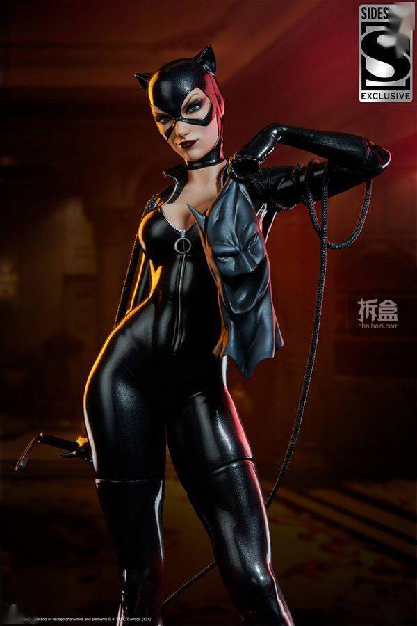 sideshow 300787 dc漫画 catwoman 猫女 雕像