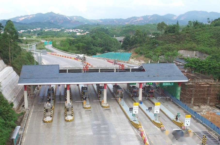 乐广高速清远源潭站扩建有望双节期间完工通车
