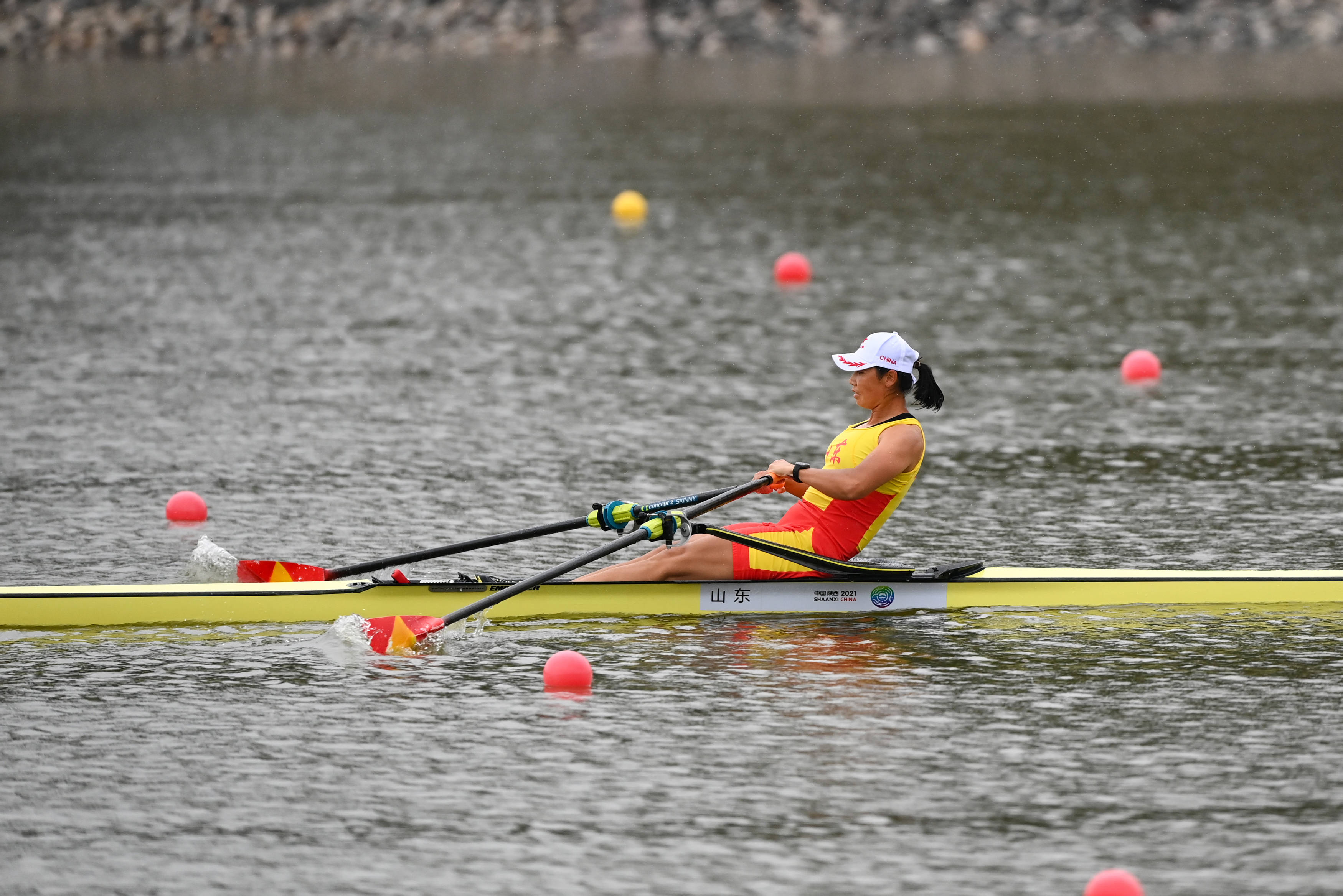 赛艇———女子单人双桨半决赛赛况