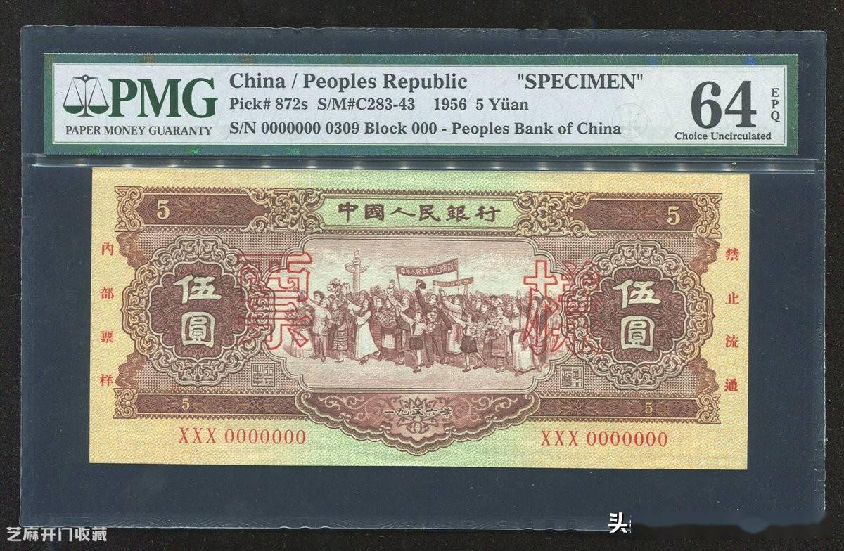 第二套人民币海鸥水印五元纸币收藏价值_搜狐网