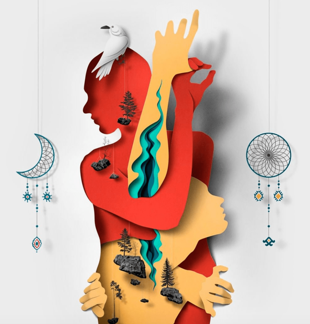 纸雕?插画?傻傻分不清