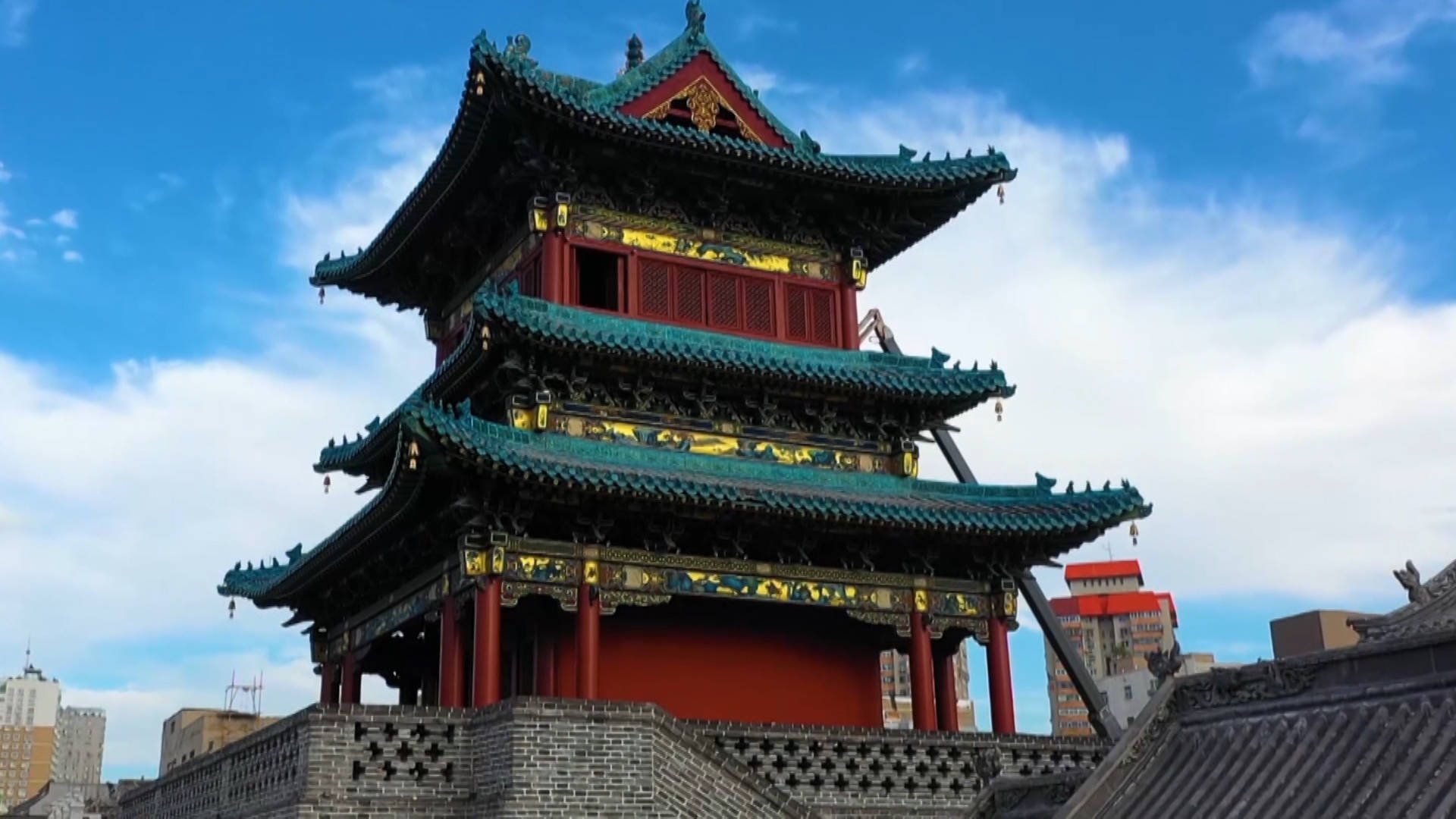 太原钟楼街开街老街新貌千年府城画龙点睛