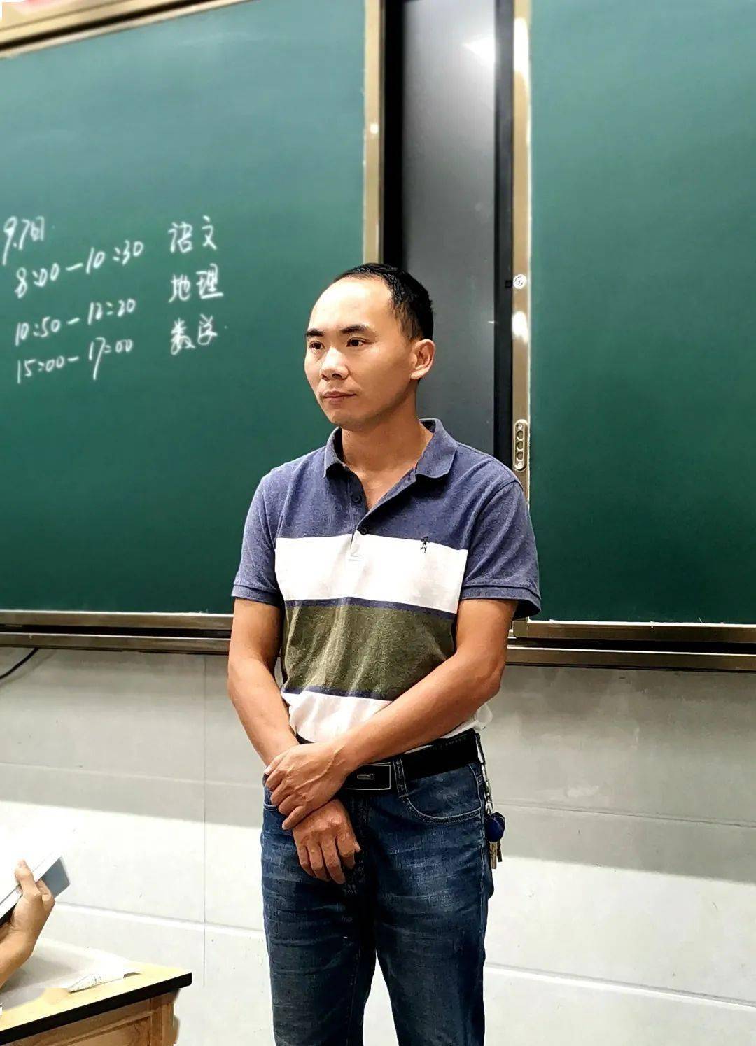 英语教师秀山高级中学张家伟向老师善于关注到学生个体发展,让班上