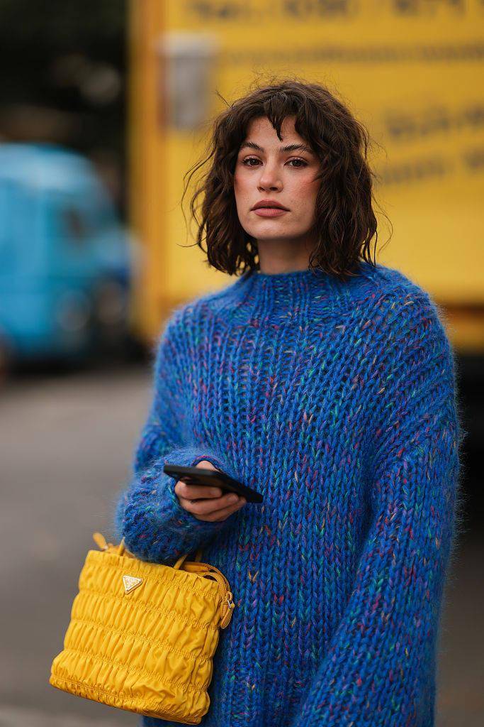 时间|get刘雯娜比同款马海毛单品 轻盈软糯温暖迷人