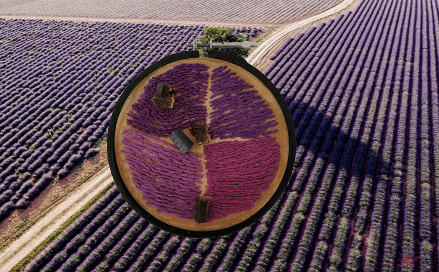 纺织|她在地球上做刺绣？用手工艺还原航拍风景，简直美翻了！
