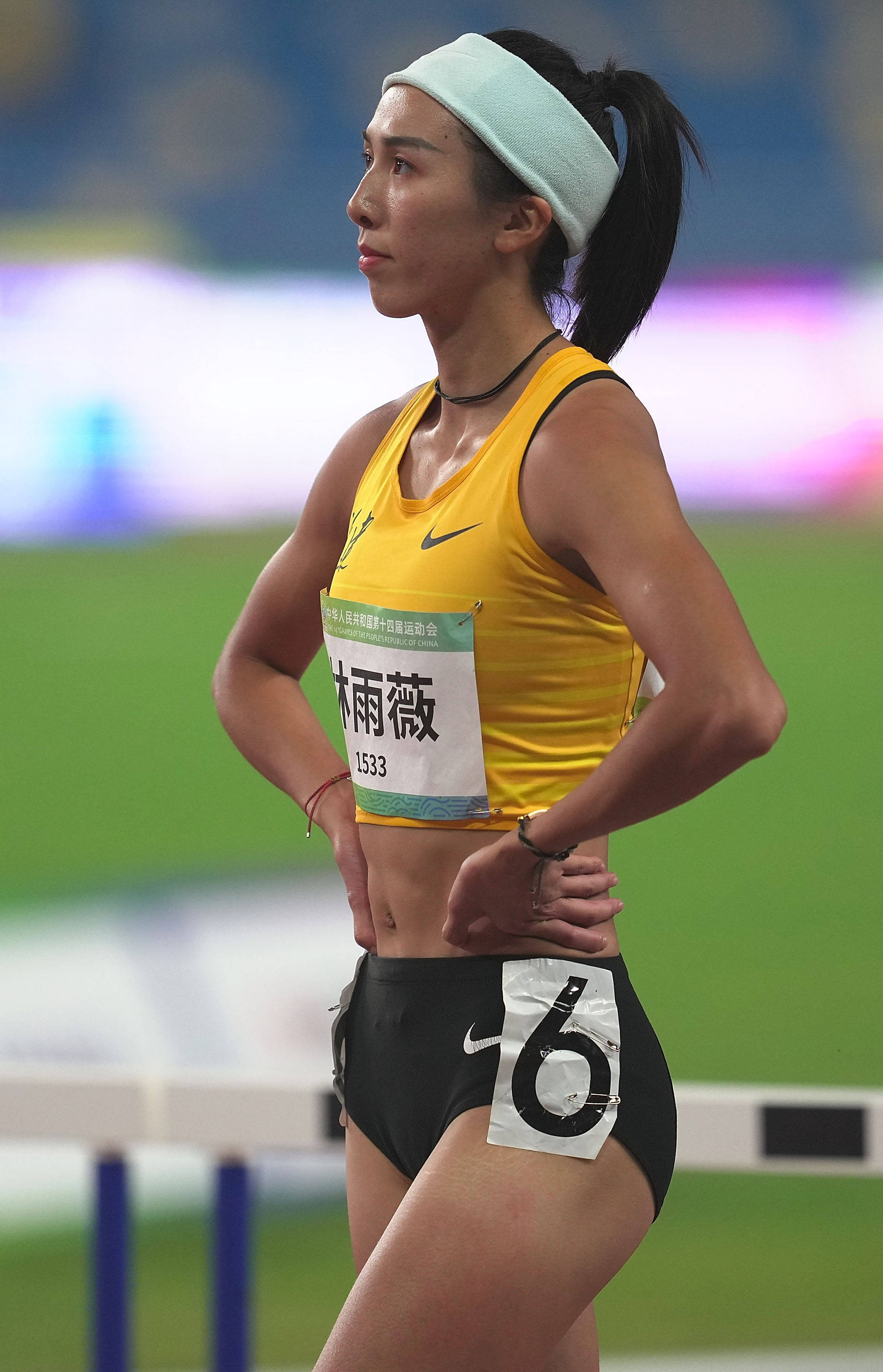 田径——社会俱乐部组女子100米栏决赛赛况_长沙