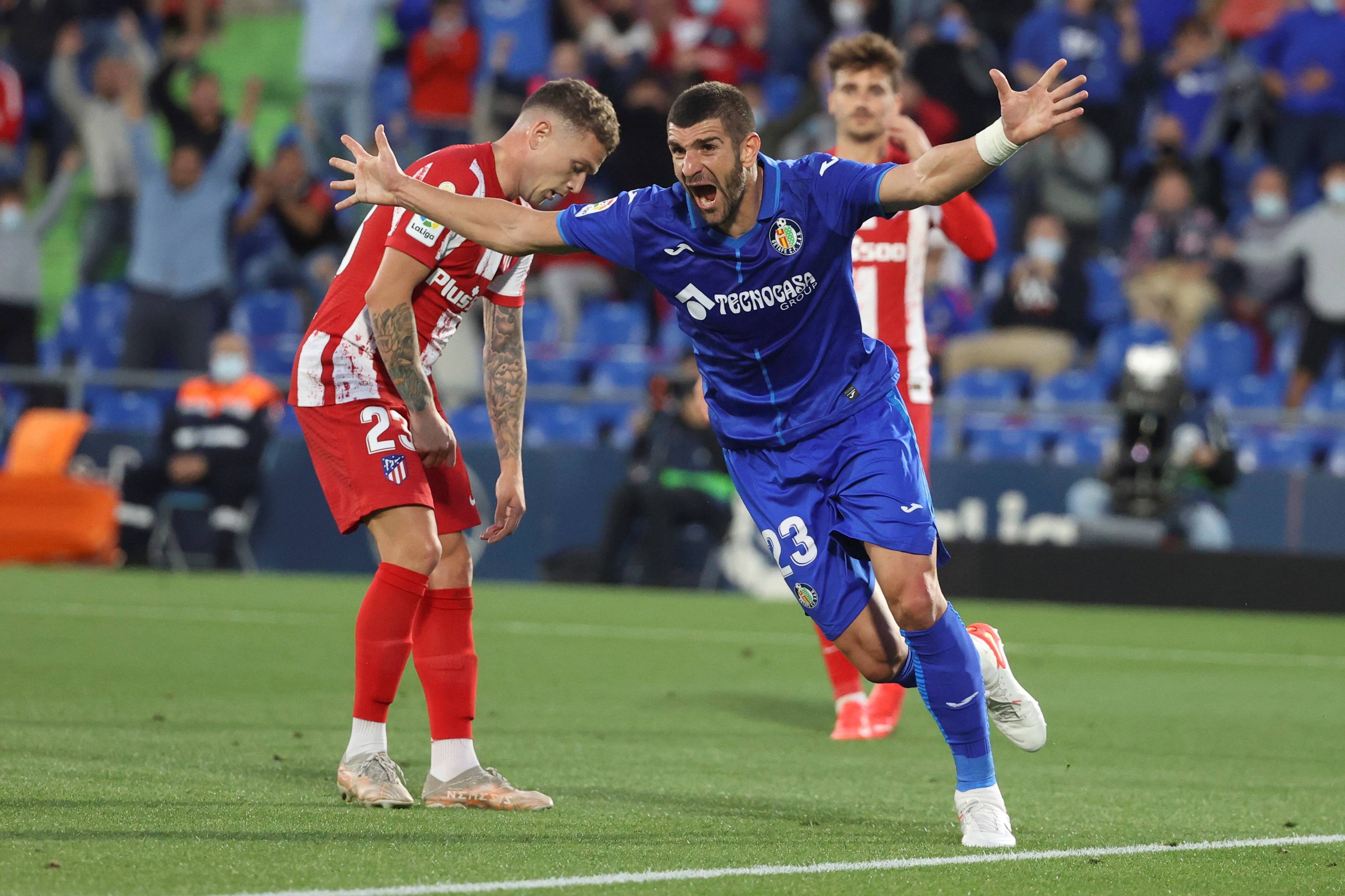 足球西甲联赛马竞胜赫塔菲