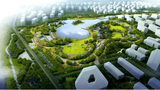 东湖湿地公园规划示意图长沙的湖总具备不错的向心力,不管是梅溪湖,松