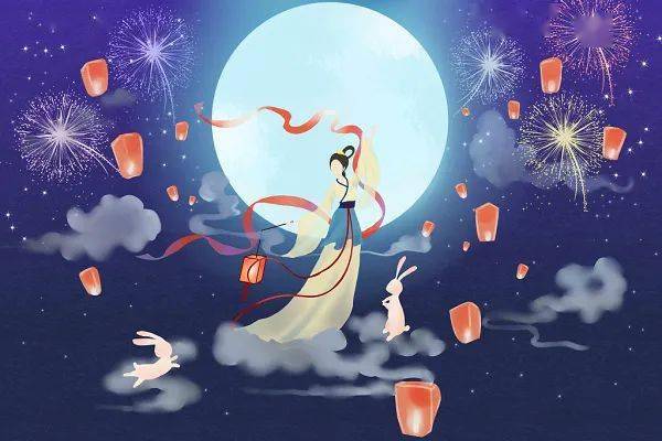 台湖学校 | 借月托雁寄乡思,古诗文中常见意象举要_嫦娥