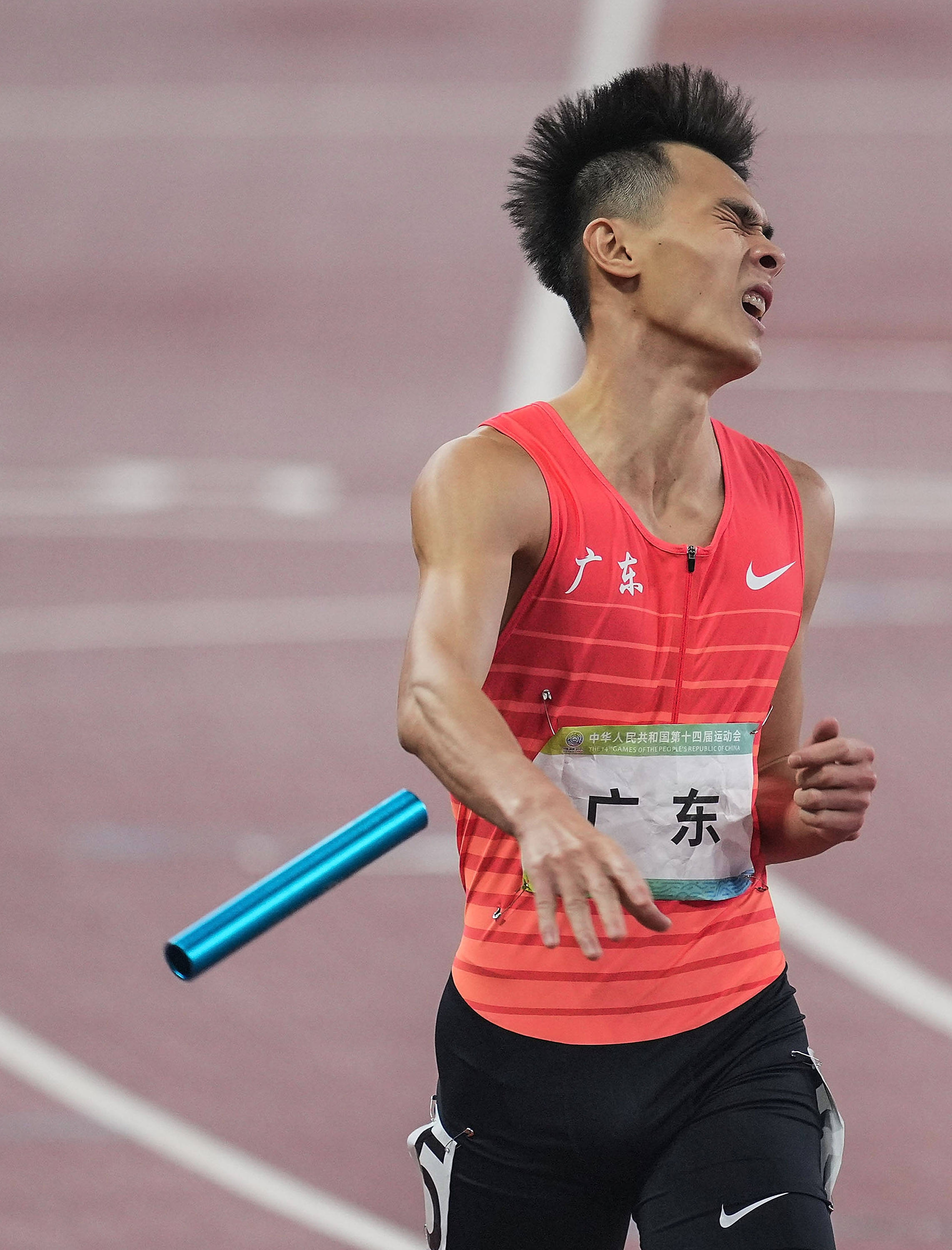 田径男子4x200米接力决赛赛况