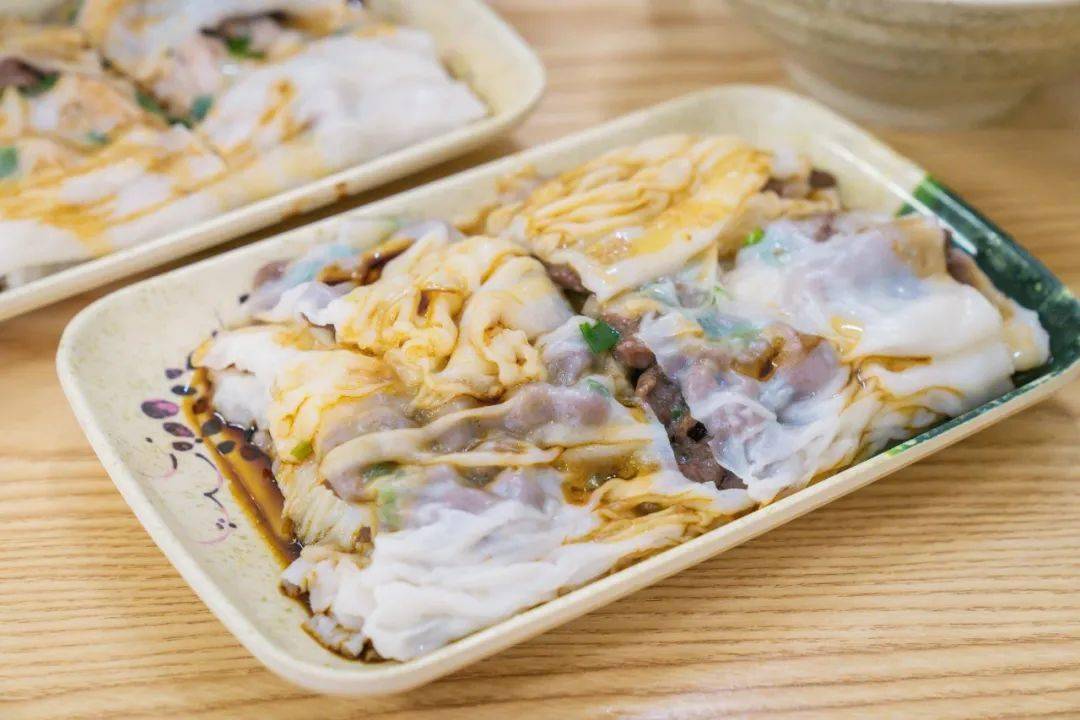 西关大屋里的肠粉档大件抵食最低只要3蚊