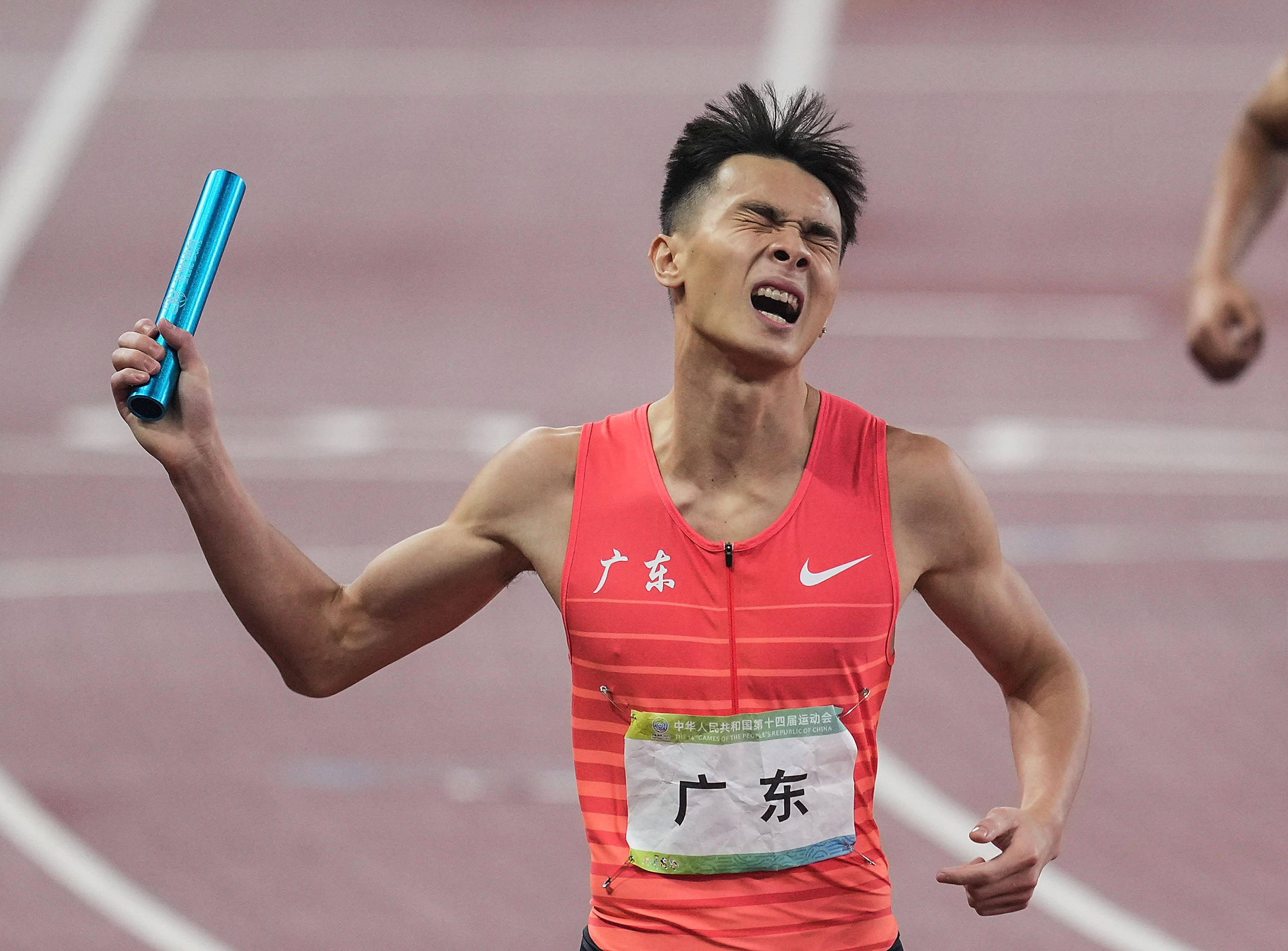 田径男子4x200米接力决赛赛况