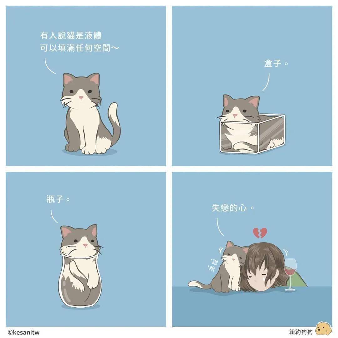 漫画 动物治愈小剧场,有被可爱到_侵权