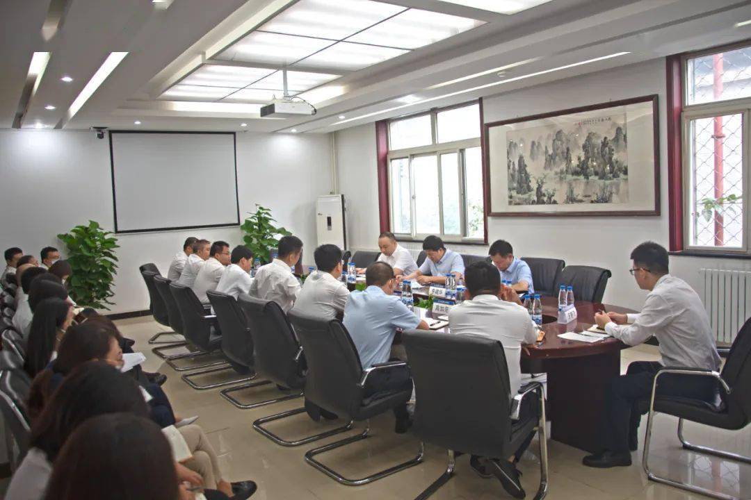 局党委副书记总经理刘章瑜到公司调研指导