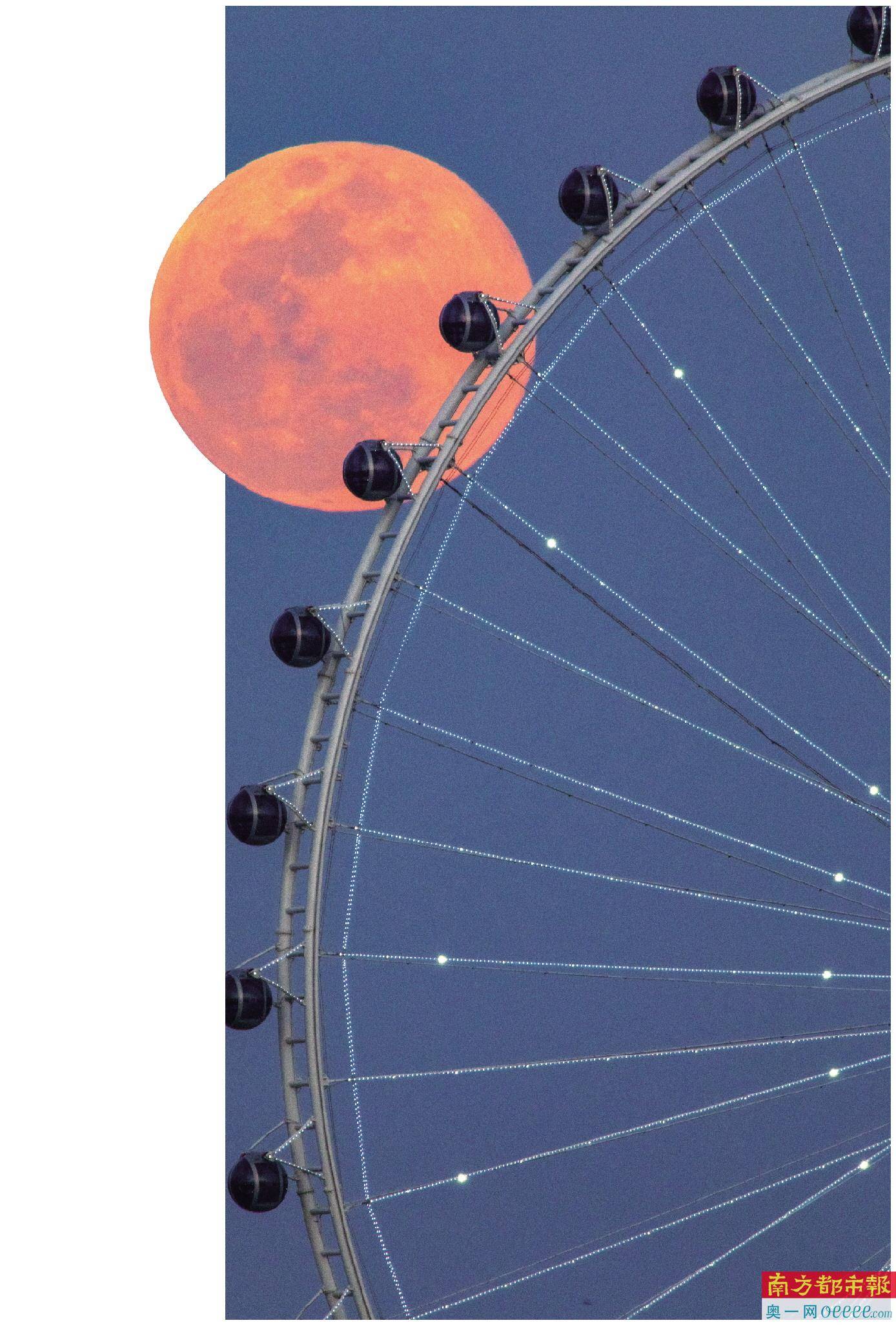 时间看月展，学摄月，过中秋