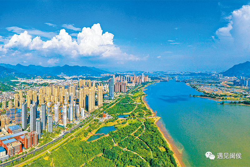 闽侯:热土之上激情奔涌 滨江新城轮廓渐明
