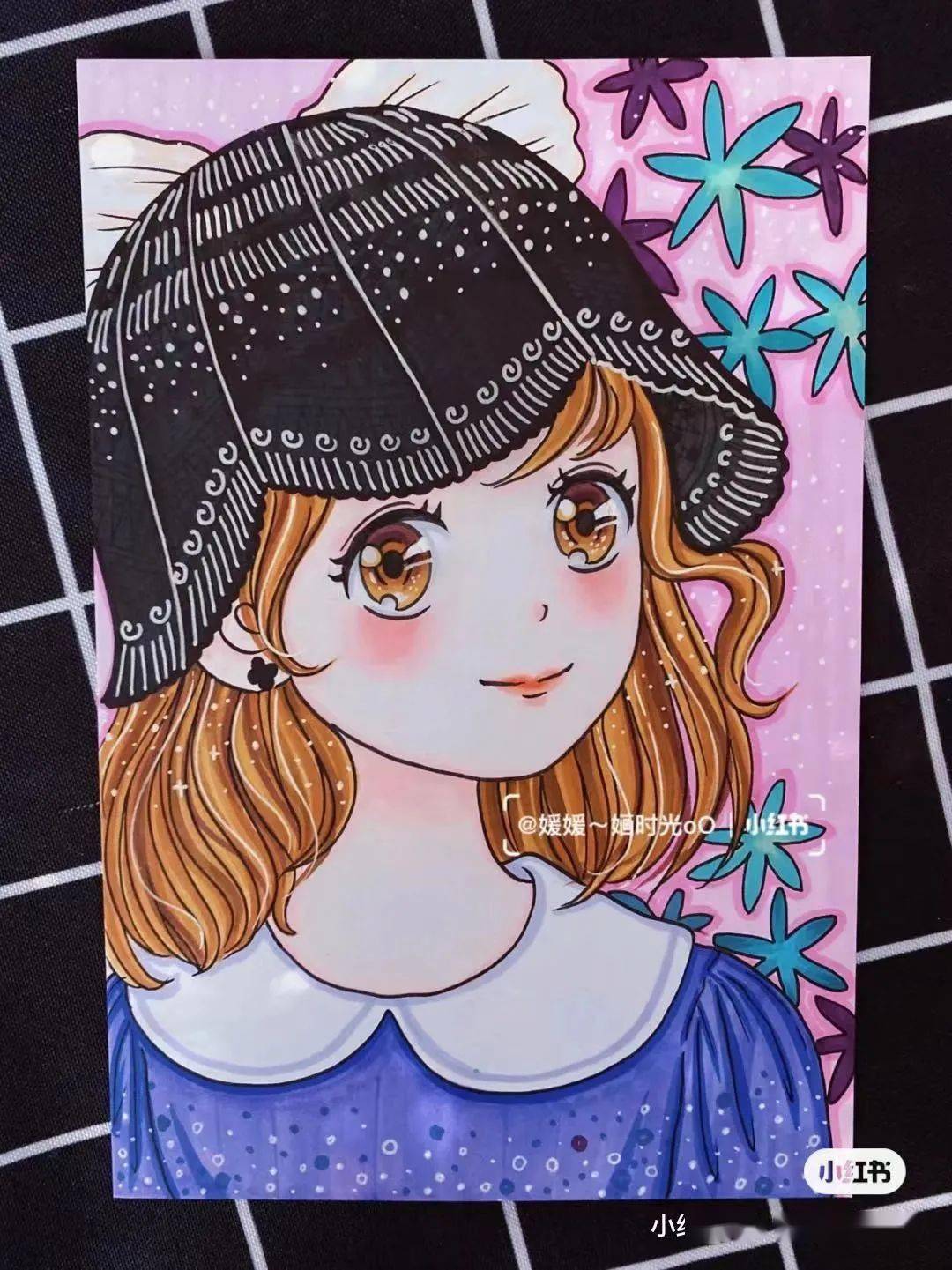 线描装饰这样画也太好看了吧几个小步骤就能画出精美作品