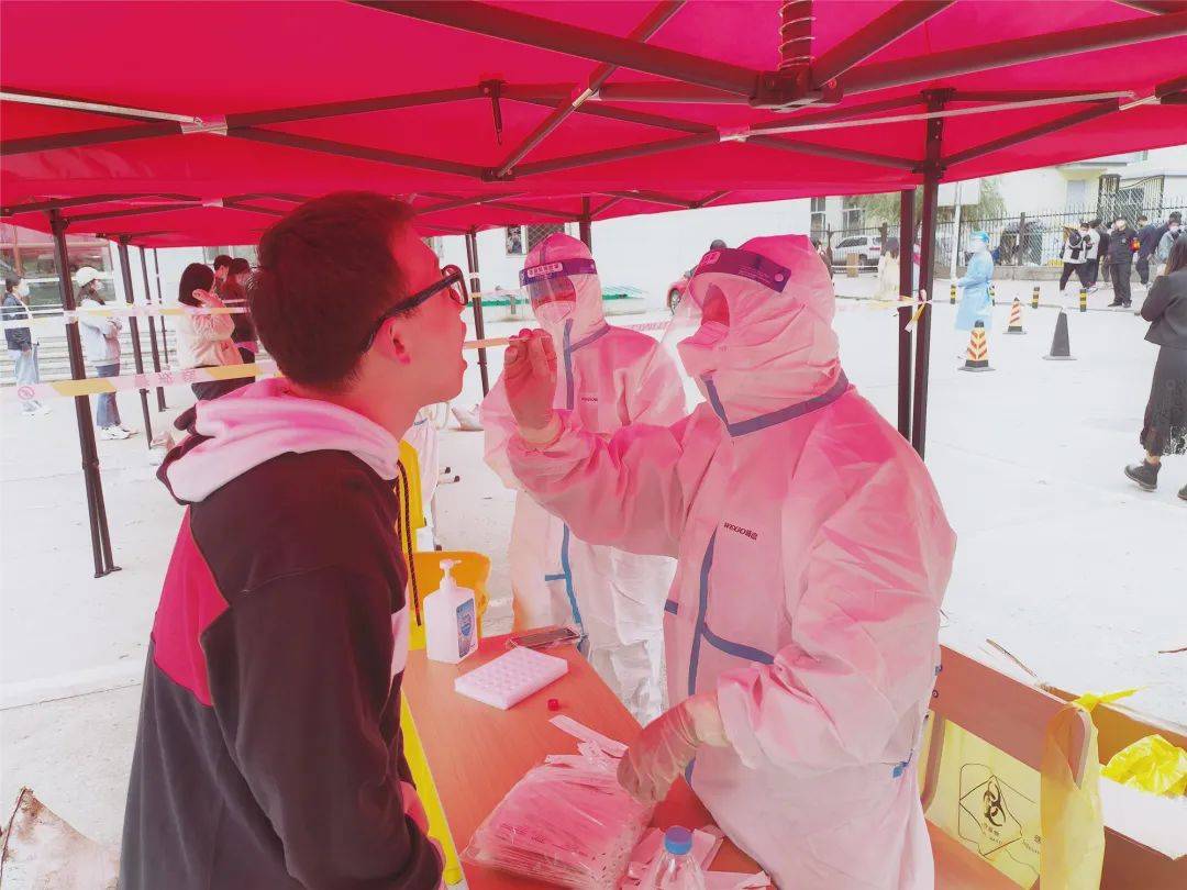 社区|黑龙江中医大一院60后专家“挂帅出战” 支援第三批核酸采集
