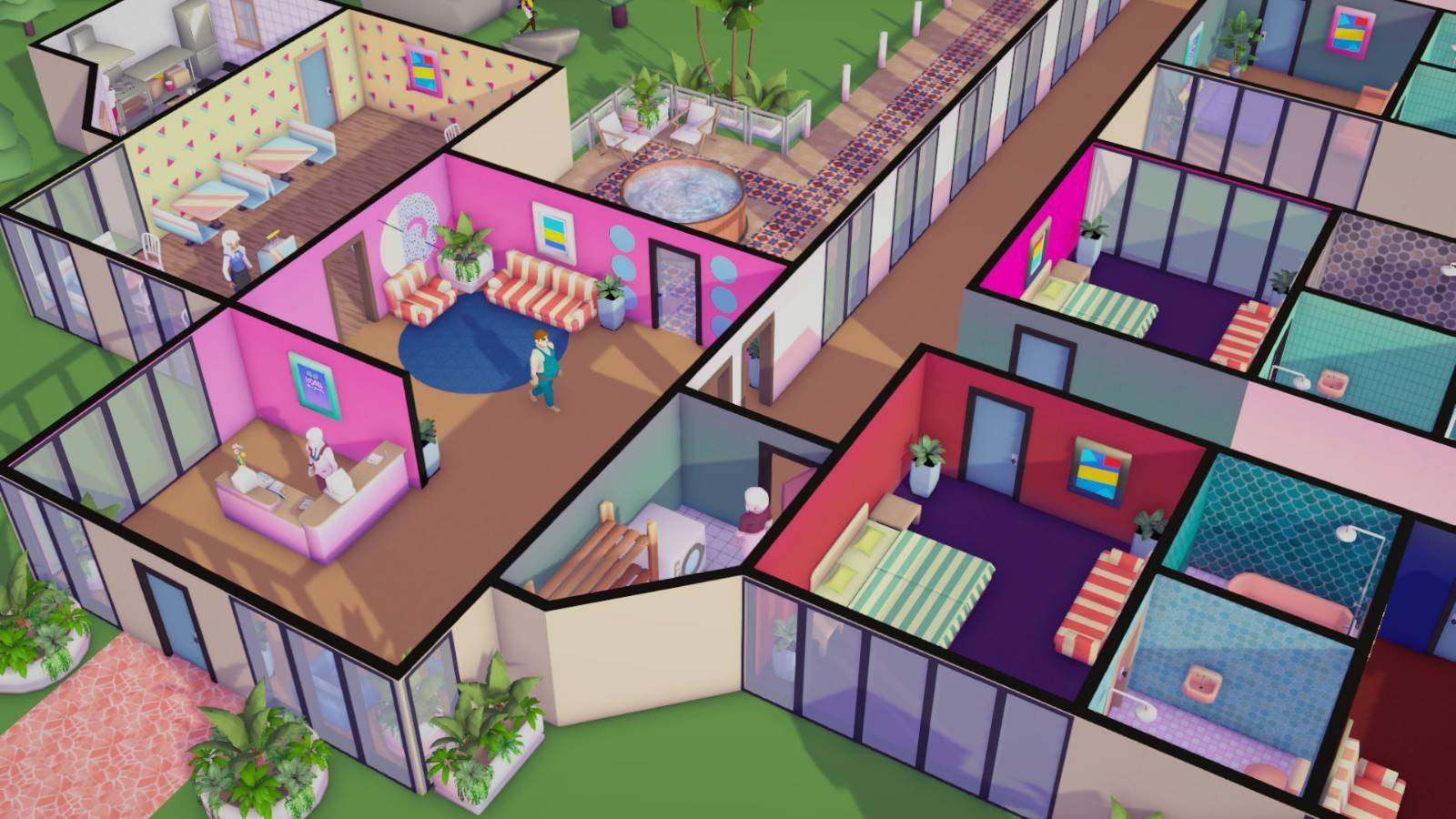 模拟游戏《酒店大亨》发售日公开 不支持中文