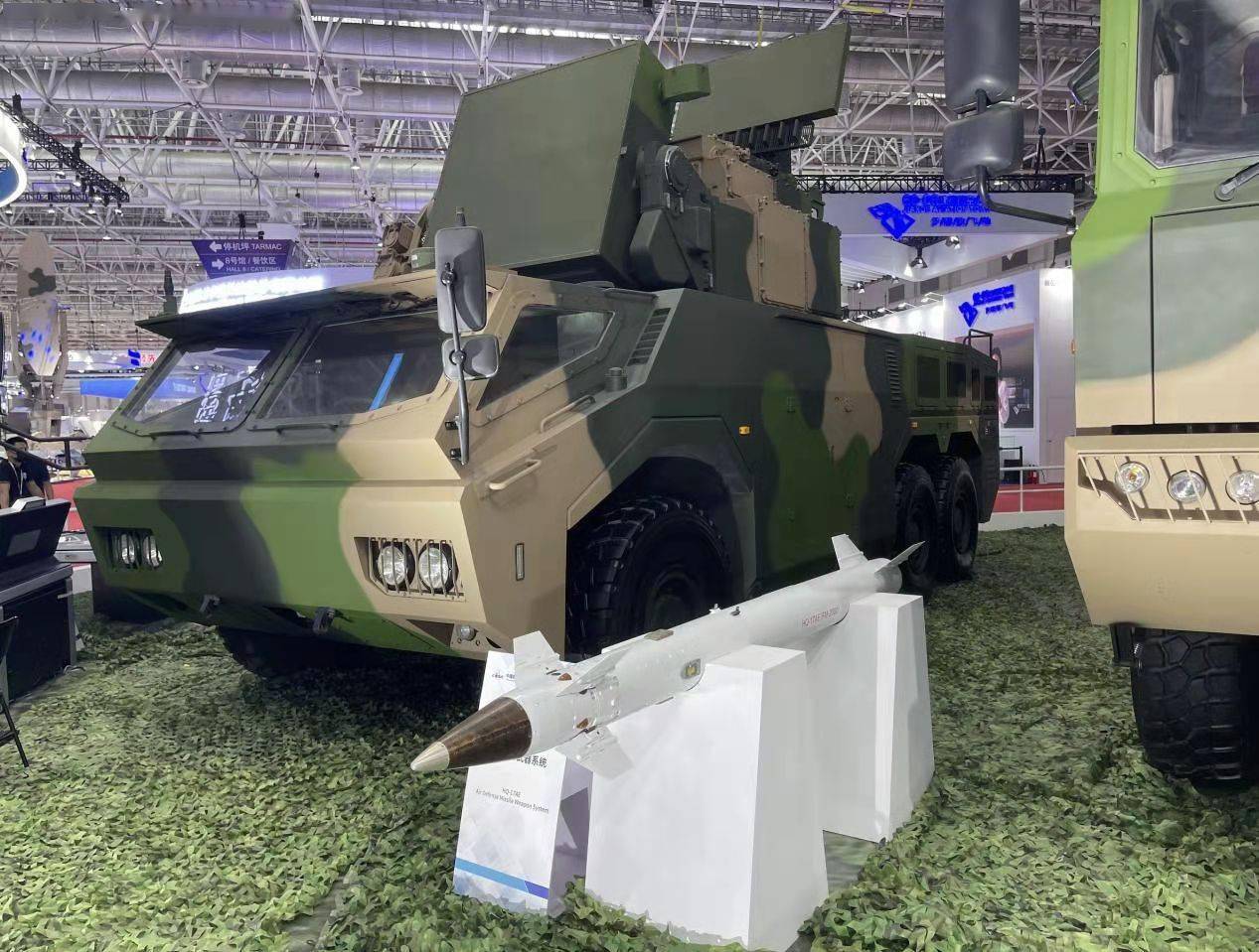 红旗-17ae武器系统(总台央广记者江晓晨 摄)