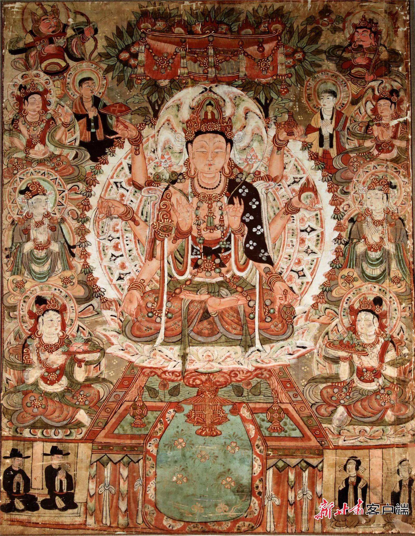 敦煌流散海外文物复制展受关注