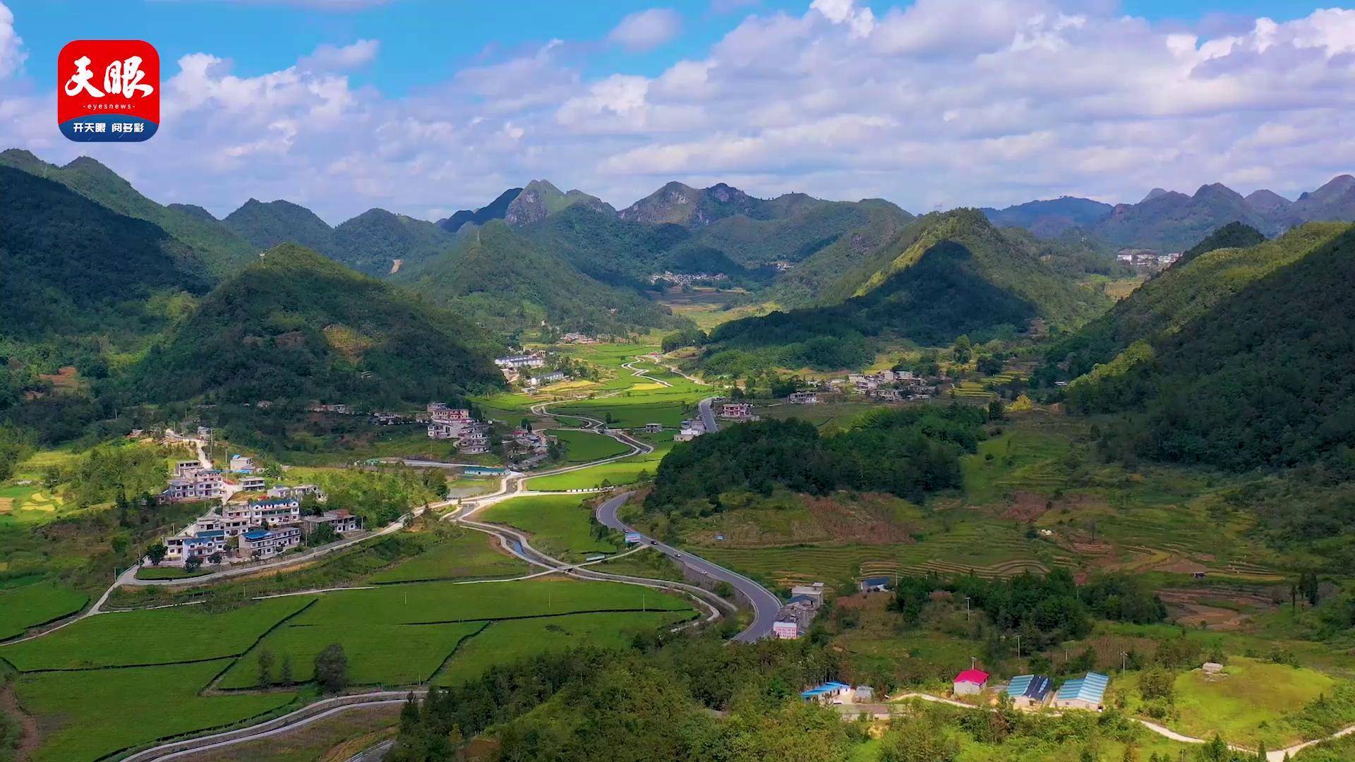 美丽乡村行|镇宁自治县桐上村:房前屋后皆风景 田园芬芳诗意浓_天眼