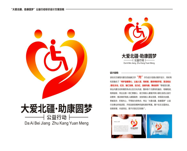 关于对公开征集"大爱北疆,助康圆梦"公益行动标志(logo)入选和入围