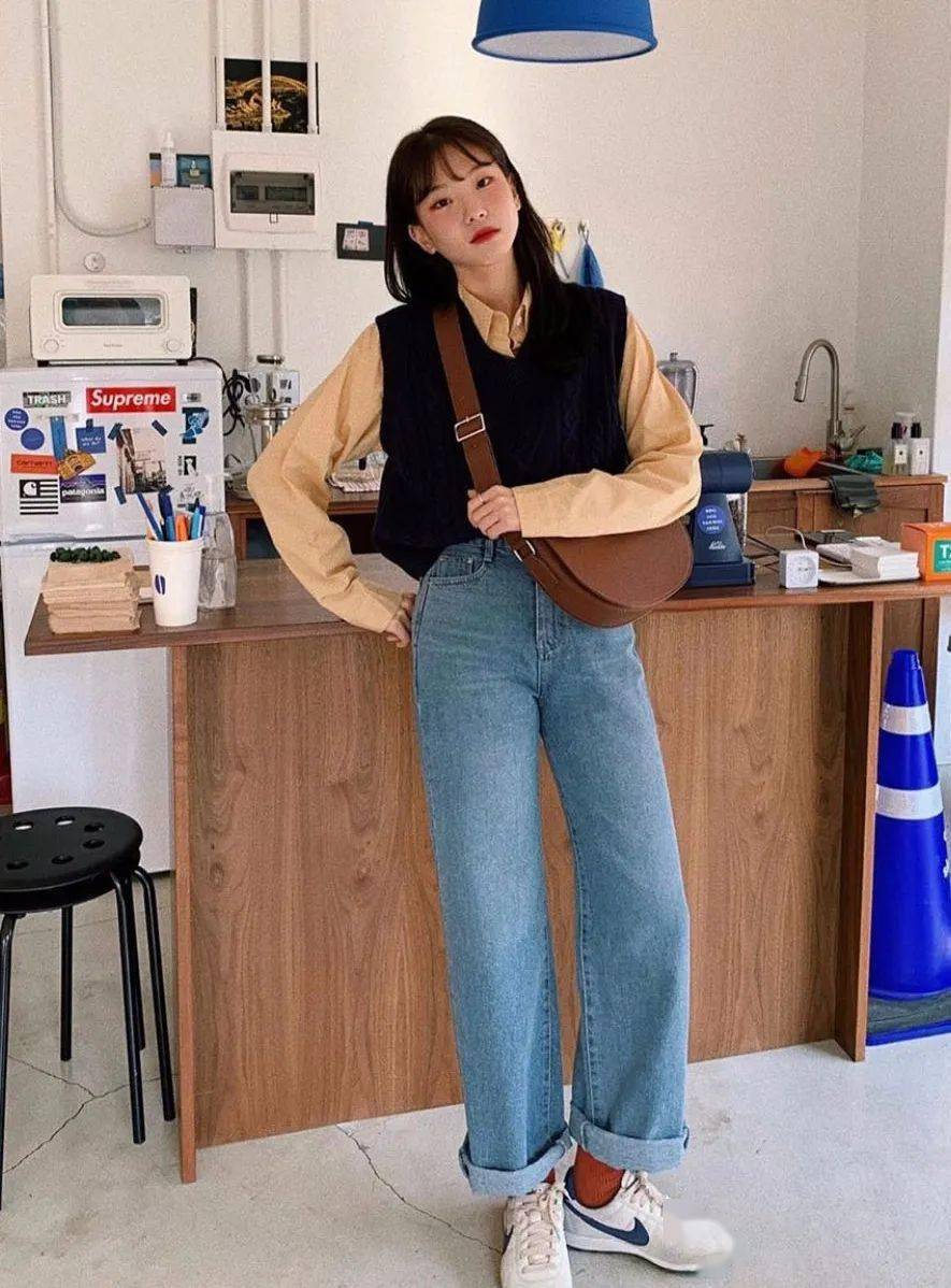 图片 “马甲+仙女裙”才是初秋王炸组合！这样穿太美了！