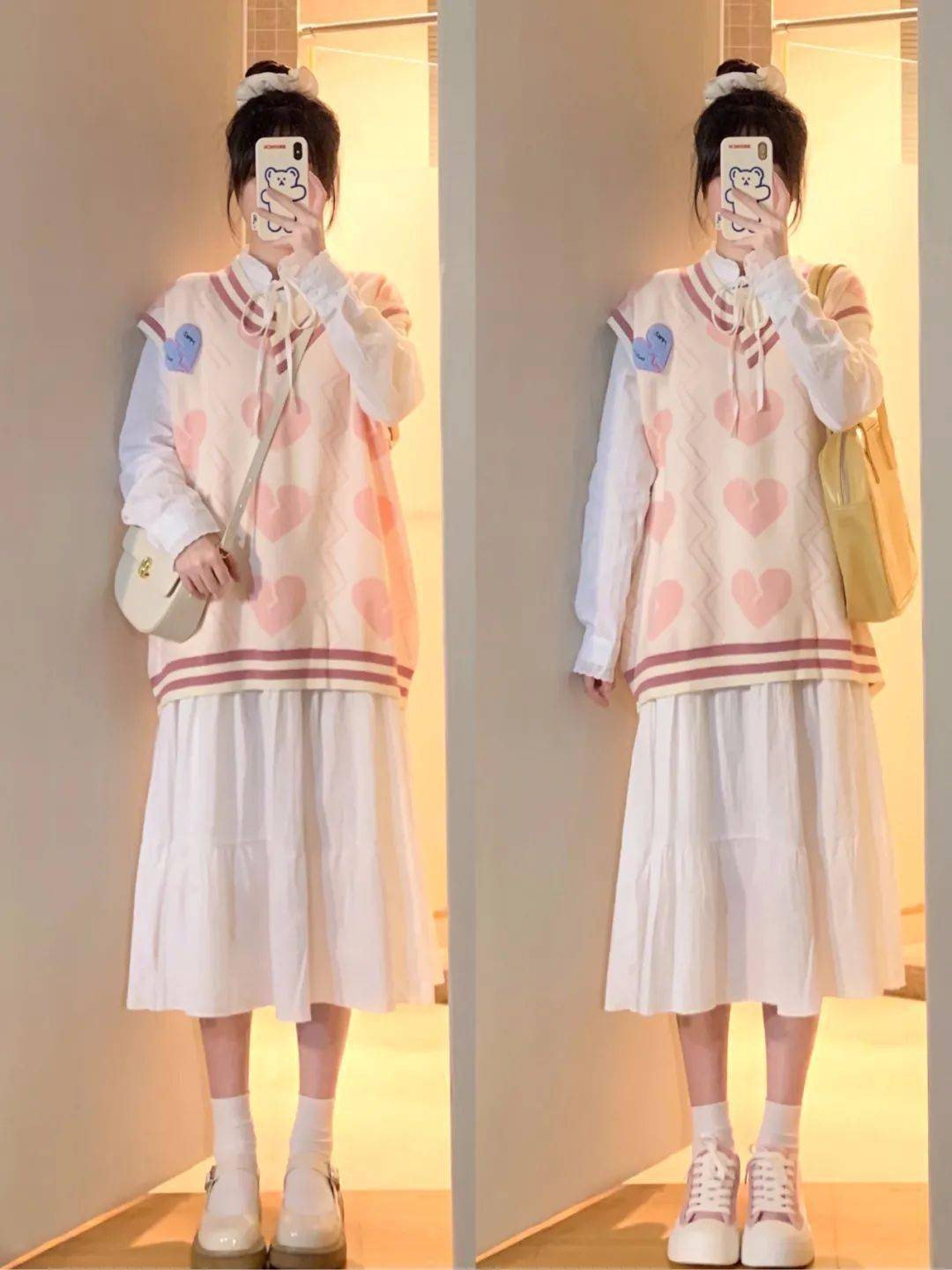 图片 “马甲+仙女裙”才是初秋王炸组合！这样穿太美了！