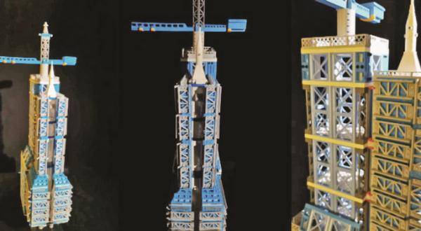 积木|清华建筑师引百万网友“膜拜” 100小时用积木还原“神十二”名场面