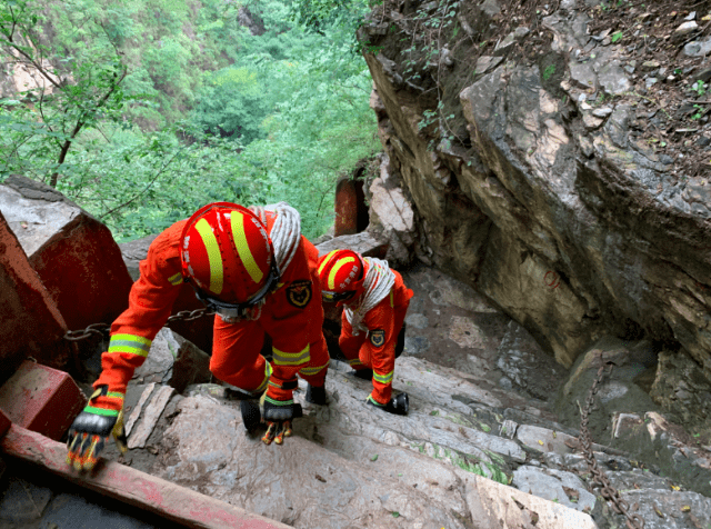 国庆|大山里的消防站：16名指战员守护山中游客安全