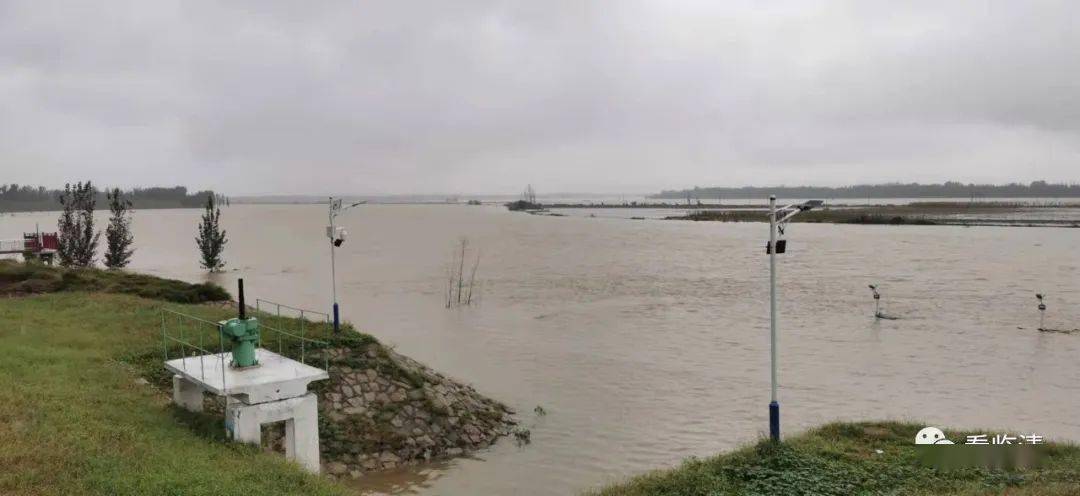 闸口附近实拍今天(10月04日)截止到10月3日14时,漳卫河临清站水位34