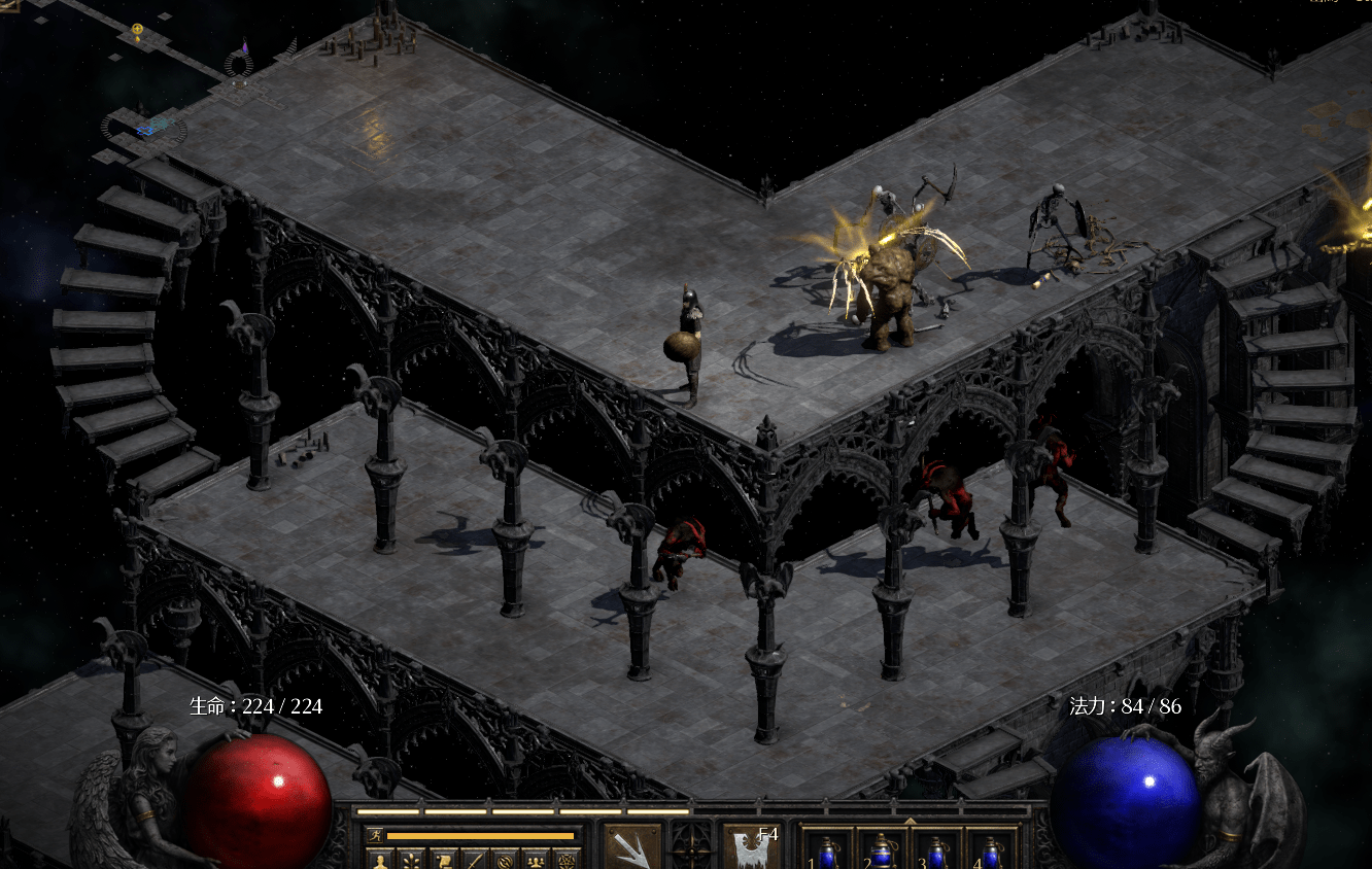 皇宫里竟然藏有天堂秘法圣殿暗黑2重制版中最美的地方