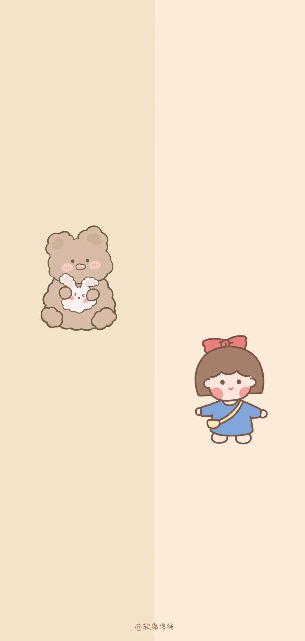 小可爱们喜欢哪一个呢~海绵宝宝,哆啦a梦原创卡通聊天背景来咯卡通