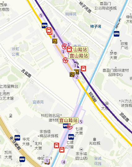 上海地鐵換乘站點清單請查收→_中山公園站