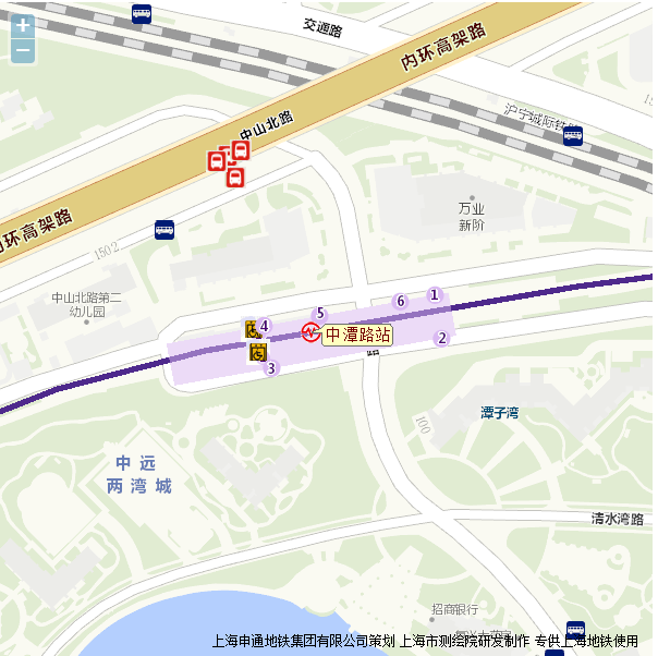 上海地铁换乘站点清单请查收→_中山公园站