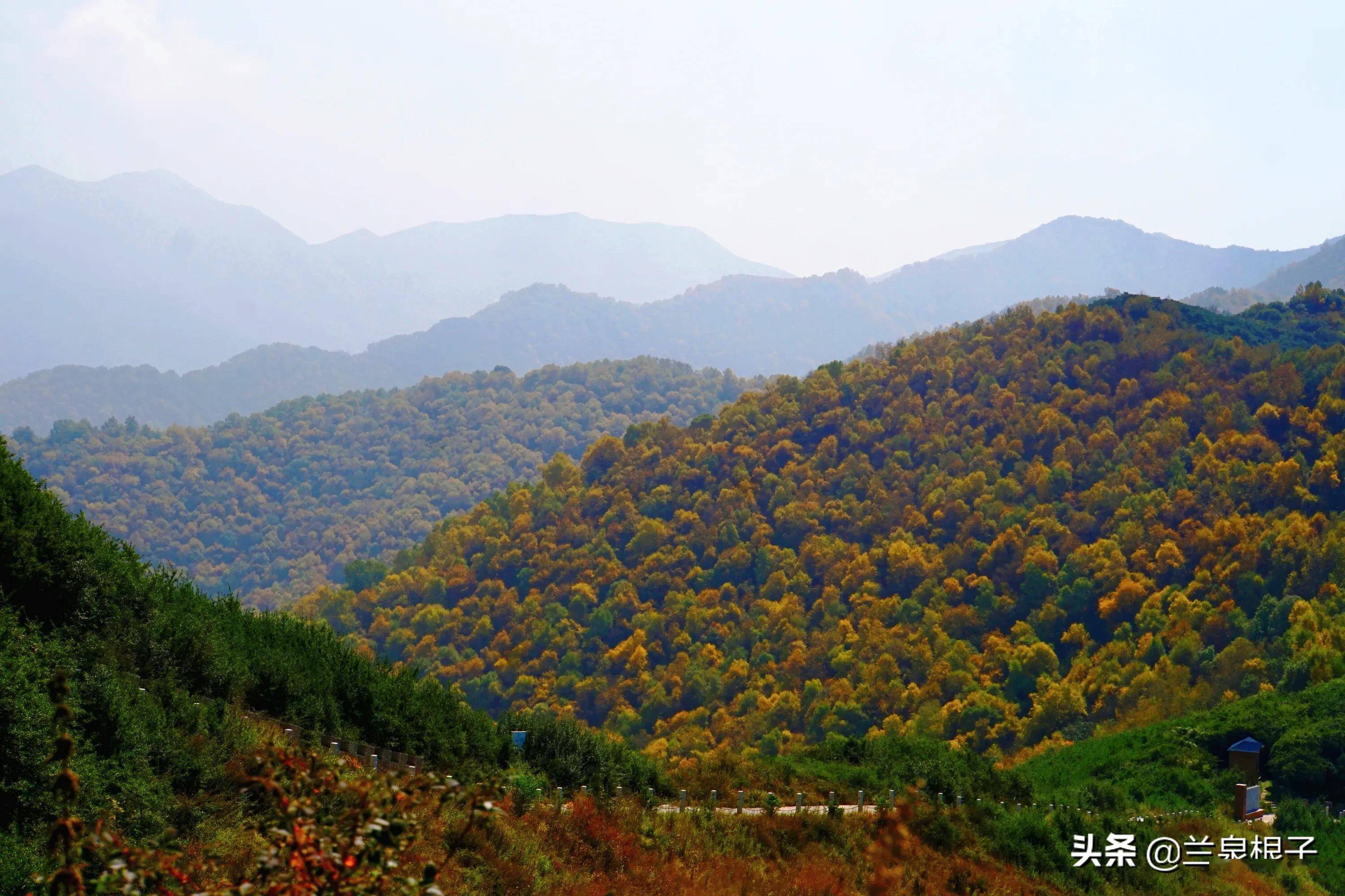 兰州石佛沟景区云顶山秋韵惹人醉